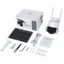 ST-S518-2M-TY 2.4G Wifi Solar Battery Powered Floodlight PTZ Camera with PIR Human Detection