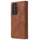 For Huawei P40 Pro Multifunctional Horizontal Flip Leather Case, with Card Slot & Holder & Zipper Wallet & Photo Frame(Brown)