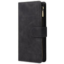 For Galaxy A51 Multifunctional Horizontal Flip Leather Case, with Card Slot & Holder & Zipper Wallet & Photo Frame(Black)