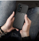 For Huawei P40 Thunderbolt Shockproof TPU Soft Case(Black)