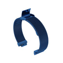 Stainless Steel Metal Mesh Wrist Strap Watch Band for Fitbit Inspire / Inspire HR / Ace 2, Size: S(Dark Blue)