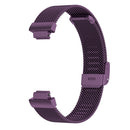 Stainless Steel Metal Mesh Wrist Strap Watch Band for Fitbit Inspire / Inspire HR / Ace 2, Size: S(Dark Purple)
