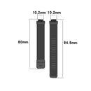 Stainless Steel Metal Mesh Wrist Strap Watch Band for Fitbit Inspire / Inspire HR / Ace 2, Size: S(Silver)
