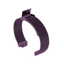 Stainless Steel Metal Mesh Wrist Strap Watch Band for Fitbit Inspire / Inspire HR / Ace 2, Size: L(Dark Purple)