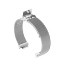 Stainless Steel Metal Mesh Wrist Strap Watch Band for Fitbit Inspire / Inspire HR / Ace 2, Size: L(Silver)