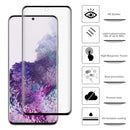 2 PCS 3D Curved Silk-screen PET Full Coverage Protective Film for Galaxy S20 Ultra(Black)