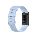 Color Buckle TPU Wrist Strap Watch Band for Fitbit Charge 4 / Charge 3 / Charge 3 SE, Size: S(Light Blue)