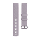 Color Buckle TPU Wrist Strap Watch Band for Fitbit Charge 4 / Charge 3 / Charge 3 SE, Size: S(Light Purple)