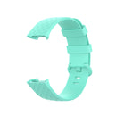 Color Buckle TPU Wrist Strap Watch Band for Fitbit Charge 4 / Charge 3 / Charge 3 SE, Size: S(Green)