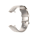Color Buckle TPU Wrist Strap Watch Band for Fitbit Charge 4 / Charge 3 / Charge 3 SE, Size: S(Champagne)