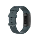 Color Buckle TPU Wrist Strap Watch Band for Fitbit Charge 4 / Charge 3 / Charge 3 SE, Size: S(Rock Teal)