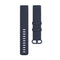 Color Buckle TPU Wrist Strap Watch Band for Fitbit Charge 4 / Charge 3 / Charge 3 SE, Size: L(Navy Blue)
