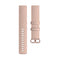 Color Buckle TPU Wrist Strap Watch Band for Fitbit Charge 4 / Charge 3 / Charge 3 SE, Size: L(Rose Gold)