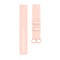 Color Buckle TPU Wrist Strap Watch Band for Fitbit Charge 4 / Charge 3 / Charge 3 SE, Size: L(Light Pink)