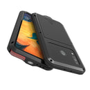 For Galaxy A40s LOVE MEI Metal Shockproof Waterproof Dustproof Protective Case(Silver)