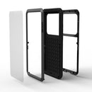 For Galaxy S20 Ultra LOVE MEI Metal Shockproof Waterproof Dustproof Protective Case(Black)