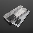 For Huawei P40 Pro+ Shockproof Honeycomb PC + TPU Protective Case(Blue)