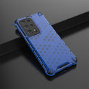 For Huawei P40 Pro+ Shockproof Honeycomb PC + TPU Protective Case(Blue)