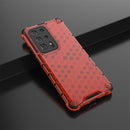 For Huawei P40 Pro+ Shockproof Honeycomb PC + TPU Protective Case(Red)