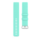 18mm Silver Color Buckle TPU Wrist Strap Watch Band for Fitbit Charge 4 / Charge 3 / Charge 3 SE, Size: L(Green)