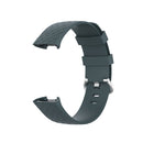 18mm Silver Color Buckle TPU Wrist Strap Watch Band for Fitbit Charge 4 / Charge 3 / Charge 3 SE, Size: L(Rock Teal)
