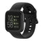 23mm Color Buckle Silicone Wrist Strap Watch Band for Fitbit Versa 2 / Versa / Versa Lite / Blaze, Size: S(Black)