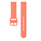 23mm Color Buckle Silicone Wrist Strap Watch Band for Fitbit Versa 2 / Versa / Versa Lite / Blaze, Size: S(Watermelon Red)