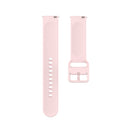 23mm Color Buckle Silicone Wrist Strap Watch Band for Fitbit Versa 2 / Versa / Versa Lite / Blaze, Size: L(Pink)