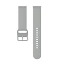 23mm Color Buckle Silicone Wrist Strap Watch Band for Fitbit Versa 2 / Versa / Versa Lite / Blaze, Size: L(Gray)