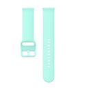 23mm Color Buckle Silicone Wrist Strap Watch Band for Fitbit Versa 2 / Versa / Versa Lite / Blaze, Size: L(Green)