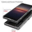 For Sony Xperia 1 II Scratchproof TPU + Acrylic Protective Case(Black)