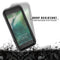 For iPhone SE 2020 & 8 & 7 Transparent Series Frame TPU + PC Dust-proof Scratch-proof Drop-proof Protective Case(Black)