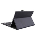A610 For Galaxy Tab S6 Lite 10.4 P610 / P615 (2020) Bluetooth Keyboard Tablet Case with Stand & Elastic Pen Band(Black)