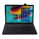 A610 For Galaxy Tab S6 Lite 10.4 P610 / P615 (2020) Bluetooth Keyboard Tablet Case with Stand & Elastic Pen Band(Black)