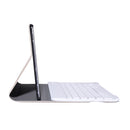 A610 For Galaxy Tab S6 Lite 10.4 P610 / P615 (2020) Bluetooth Keyboard Tablet Case with Stand & Elastic Pen Band(Gold)