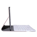 A610 For Galaxy Tab S6 Lite 10.4 P610 / P615 (2020) Bluetooth Keyboard Tablet Case with Stand & Elastic Pen Band(Rose Gold)