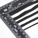 Stretch Rope Clothing Elastic Ribbon Trim Sewing Fabric DIY Garment Accessories, Width:3mm 180 Yards(Black)