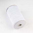 Stretch Rope Clothing Elastic Ribbon Trim Sewing Fabric DIY Garment Accessories, Width:3mm 180 Yards(White)