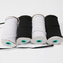 Stretch Rope Clothing Elastic Ribbon Trim Sewing Fabric DIY Garment Accessories, Width:3mm 180 Yards(White)