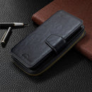 For Galaxy S20 Plus Detachable Multifunctional Horizontal Flip Leather Case with Card Slots & Zipper Wallet & Photo Frame(Black)