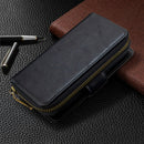 For Galaxy S20 Plus Detachable Multifunctional Horizontal Flip Leather Case with Card Slots & Zipper Wallet & Photo Frame(Black)