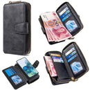 For Galaxy S20 Plus Detachable Multifunctional Horizontal Flip Leather Case with Card Slots & Zipper Wallet & Photo Frame(Black)