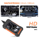 P40 8mm HD Waterproof Portable Integrated Hand-held Vertical Screen Industry Endoscope, Length:5m(Flexible Wire)