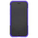 For iPhone SE 2022 / SE 2020 Tire Texture Shockproof TPU+PC Protective Case with Holder(Purple)