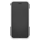 For iPhone SE 2022 / SE 2020 Tire Texture Shockproof TPU+PC Protective Case with Holder(White)