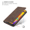 For Galaxy M30S / M21 CaseMe-013 Multifunctional Horizontal Flip Leather Case with Card Slot & Holder & Wallet(Coffee)