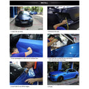 1.52 x 0.5m Auto Car Decorative Wrap Film Crystal PVC Body Changing Color Film(Crystal Grey)