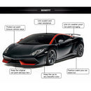 1.52 x 0.5m Auto Car Decorative Wrap Film Crystal PVC Body Changing Color Film(Crystal Red)