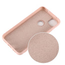 For Google Pixel 4a Pure Color Liquid Silicone Shockproof Full Coverage Case(Pink)