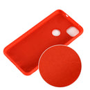 For Google Pixel 4a Pure Color Liquid Silicone Shockproof Full Coverage Case(Red)